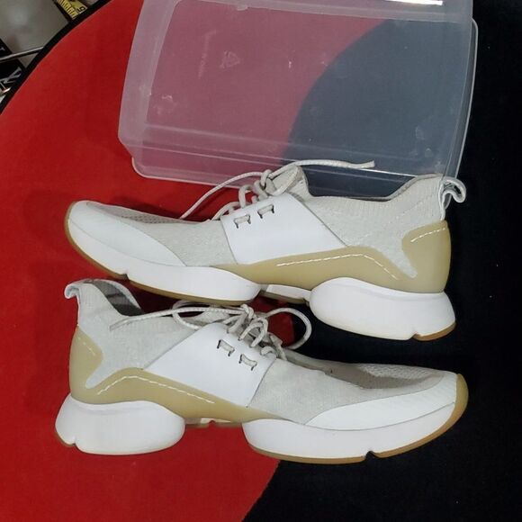 Cole Haan Zero Grand All Day Trainer in White & Beige Size 9 - Picture 6 of 13